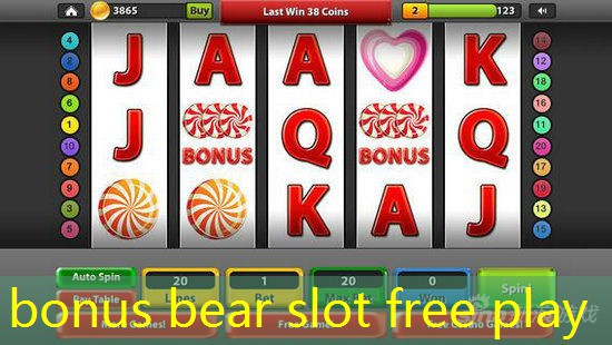bonus bear slot free play
